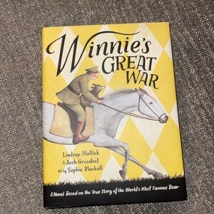 Winnie's Great War Hard Cover Book With Dust Jacket